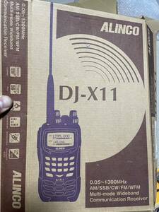 アルインコ ALINCO 広帯域レシーバー DJ-X11 新品！