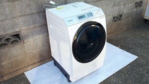 【通電確認済み】ドラム式洗濯乾燥機 パナソニック NA-VX8700L 2017年製 左開き 洗濯機 Panasonic 家電 11kg ホワイト 八王子市 引き取りOK