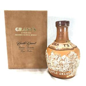 《未開栓》ロイヤルドルトン スコッチ ウイスキーGRANT'S 21年 CASTLE GRANT グランツ キャッスル グラント 750ml 