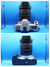 キヤノン フィルム一眼レフカメラ キス Ⅲ(Canon EOS Kiss Ⅲ),レンズ(EF 28-105mm F3.5-4.5 USM)動作確認済品 PLフィルター,フード付属_画像3