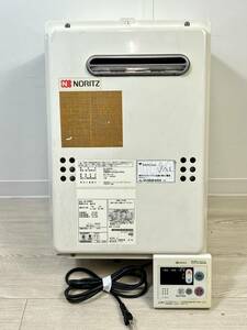 NORITZ ノーリツ ガス給湯器 GQ-2039WS 都市ガス用 12A 13A 2017年製 リモコン付き