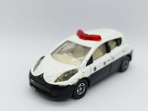 トミカ 日産 リーフ パトロールカー 中古 パトカー 警察 警視庁 c6215