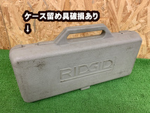 【中古品】RIDGID/リジッド　チューブエキスパンダーセット　モデルS　ヘッド5点付き　e970_画像6