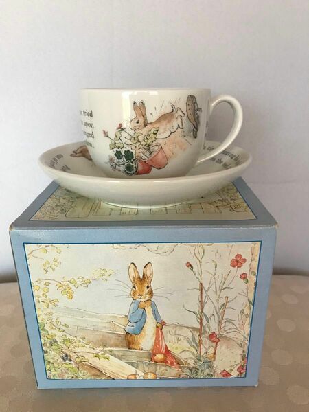 WEDGWOOD ウェッジウッド ピーターラビット PETER RABBIT カップ&ソーサー 未使用