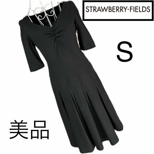 美品☆ストロベリーフィールズ☆美スタイル☆ワンピース☆Ｓ