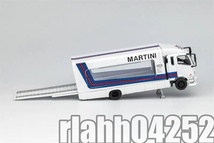 特売★1/64スケールGcdミートラゴンモデルカーファイターMK2 FK2017アウトリガーraised Truck（MARTINI）_画像6