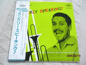 LP 帯付　　FRANKLY　SPEAKING / フランク・ロソリーノ　　・フランクリー・スピーキング　　　　Capitol　　ECJ-50054　　試聴済