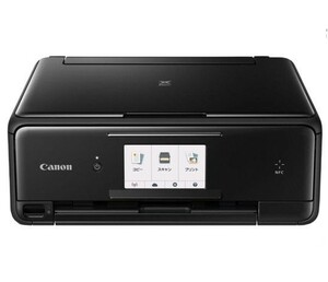 1円スタート 難有 Canon インクジェットプリンター複合機 TS8030 A4/A6サイズ用紙 スキャナー可 Wi-Fi接続 USB読み込み 黒 C3955