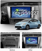 9インチ 30系 プリウス 専用 パネル iPhone CarPlay アンドロイド ナビ ディスプレイオーディオ 画質 新品 カメラ付き 2GB/32GB_画像8