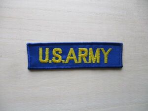 【送料無料】アメリカ陸軍U.S. ARMYネームテープ/刺繍USアーミー米陸軍USAパッチpatchワッペンtabタブtagタグ M104