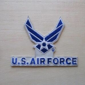 【送料無料】アメリカ空軍 U.S.AIR FORCE パッチ ワッペン/エンブレムLOGOロゴpatchエアフォースEMBLEM米空軍USAF米軍USウィング M104の画像1