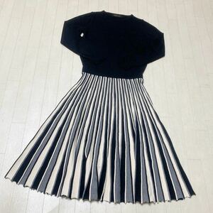 3825☆ closet story UNITED ARROWS トップス ワンピース ニットワンピース レディース グレー ブラック