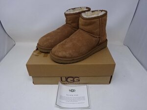 ◆未使用 保管品 UGG アグ ムートン ブーツ ベージュ 23.0cm レディース 箱付き◆6092