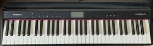 1円〜【送料込み】Roland GO PIANO 61鍵 電子ピアノ キーボード シンセサイザー　ピアノ　ローランド　YAMAHA KORG CASIO 楽器 