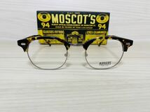 ★MOSCOT★モスコット★ユケル★鼈甲柄 メガネフレーム★YUKEL★伊達眼鏡 ボストン サーモント 未使用 美品_画像1