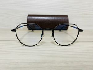 OLIVER PEOPLES オリバーピープルズ メガネフレーム★OV1216TD 5031 OP-43T★ブラック メタルフレーム 伊達眼鏡 未使用 美品 