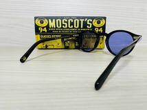 ★MOSCOT★モスコット★ミルゼン★MILTZEN★サングラス★伊達眼鏡★黒縁 ボストン ラウンド カラーレンズ パープル 未使用 美品_画像5