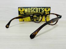 MOSCOT モスコット★レムトッシュ★ノーズパッド付きメガネフレーム★LEMTOSH★伊達眼鏡 鼈甲柄 ボストン 未使用 美品_画像6