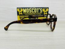 MOSCOT モスコット★レムトッシュ★ノーズパッド付きメガネフレーム★LEMTOSH★伊達眼鏡 鼈甲柄 ボストン 未使用 美品_画像5