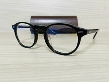 OLIVER PEOPLES オリバーピープルズ★メガネフレーム★OV5217S★Gregory Peck★黒縁 ボストン 伊達眼鏡 未使用 美品 _画像2