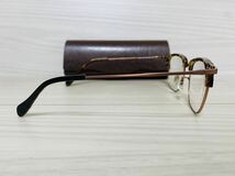 OLIVER PEOPLES オリバーピープルズ メガネフレーム OV1132★4086 MN★ウェリントン サーモントタイプ 伊達眼鏡 未使用 美品 _画像4