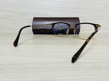 OLIVER PEOPLES オリバーピープルズ メガネフレーム OV1132★1279 362-HRN★ウェリントン サーモントタイプ 伊達眼鏡 未使用 美品 _画像5