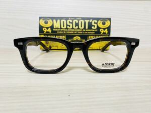 MOSCOT モスコット★メガネフレーム★KLUTZ★伊達眼鏡 ウェリントン 鼈甲柄 未使用 美品