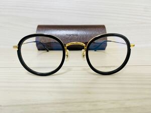 OLIVER PEOPLES オリバーピープルズ 眼鏡フレーム OV1139 1280★ボストン ブラック ゴールド 人気カラー 未使用 美品