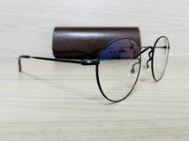 OLIVER PEOPLES オリバーピープルズ メガネフレーム OV1105 1001★ブラック メタルフレーム ボストン ラウンド 伊達眼鏡 未使用 美品 _画像3