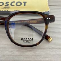 ★MOSCOT★モスコット★メガネフレーム★ARTHUR★伊達眼鏡 ボストン ウェリントン 鼈甲柄 未使用 美品_画像10