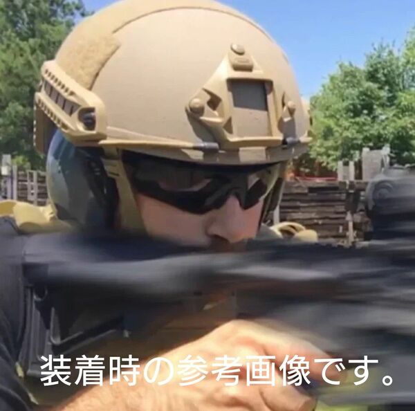 NIJ-ⅢA 実物 防弾ヘルメット サイズ:54～58㎝ タクティカルヘルメット