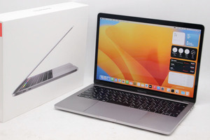訳有 2K対応 13.3型 Apple MacBook Pro A1989 Mid-2018 (Touch Bar) macOS 13 Ventura 八世代 i5-8259u 16GB NVMe 512GB-SSD 管:1109h