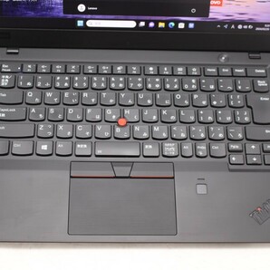 良品 フルHD 14型 Lenovo ThinkPad X1 Carbon Windows11 八世代 i5-8350U 8GB NVMe 256GB-SSD カメラ 無線 Office付 中古パソコン 管:0930mの画像5