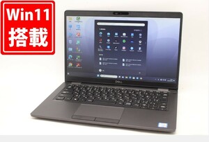 中古良品 13.3型 DELL Latituda 5300 Windows11 八世代 i5-8365U 8GB NVMe 256GB-SSD カメラ 無線 Office付 中古パソコン 税無 管:1035m