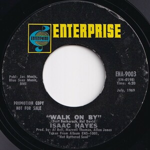 Isaac Hayes Walk On By / By The Time I Get To Phoenix Enterprise US ENA-9003 206004 ソウル ファンク レコード 7インチ 45