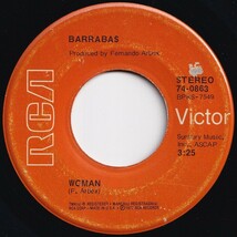 Barrabas Wild Safari / Woman RCA Victor US 74-0863 205963 ROCK POP ロック ポップ レコード 7インチ 45_画像2