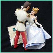 ★WDCC シンデレラとチャーミング王子 Cinderella So This Love フィギュリン/高さ約17.5cm/陶器人形/レア/絶版品/ディズニー&1583400298_画像1