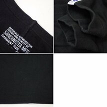 ☆Sandinista MFG/サンディニスタ VIBTEX Pocket L-S Tee メンズM/ブラック/コットン100%/SPR22-08-TP/定価12,000円/ロンT&1951800012_画像5