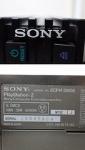 ★SONY/ソニー PlayStation2/PS2 本体 SCPH-30000/ブラック/テレビゲーム/動作品/付属品完備/プレステ2&1580600056_画像6