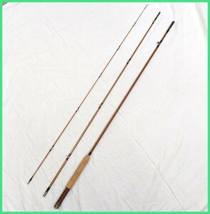 ★未使用 ヘキサゴンロッド 釣り竿/仕舞寸法約94cm/継数3本/カーボン/釣り具/フライフィッシング用/保管袋付き&1962400016