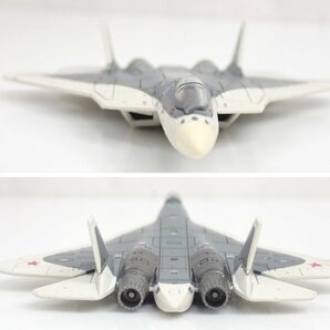 ★Herpa/ヘルパ 1/200戦闘機模型 スホーイ T-50 (SU-57) プロトタイプ White Shark/559751/外箱付き/軍用機&1842700120の画像4