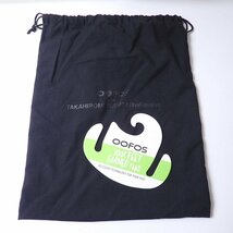 ★未使用 タカヒロミヤシタザソロイスト. × OOFOS フリップフロップサンダル US8/メンズ27cm相当/ブラック/保管袋等付属&1248701362_画像8