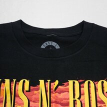 ★Guns N' Roses/ガンズ・アンド・ローゼズ 2022年 日本公演限定 半袖Tシャツ メンズL/ブラック/コットン100%/ツアーT/バンドT&1248701453_画像3