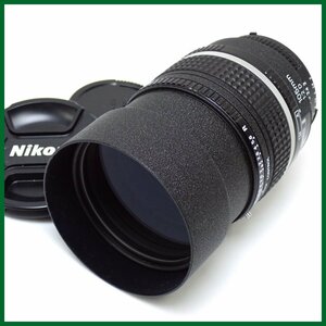 ★Nikon/ニコン AI AF DC-Nikkor 105mm f/2D レンズ/オートフォーカス/前後キャップ付き/ジャンク扱い&1938900522