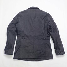 ★美品 MICHEL KLEIN HOMME/ミッシェルクランオム ジャケット 46/メンズS～M相当/ダークグレー/コットン混/ストレッチ&1958700002_画像2