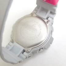 ■美品 CASIO/カシオ G-SHOCK クレイジーカラーズ DW-6900CB-8JF クォーツ腕時計/デジタル/シルバー×ピンク&1245800369_画像2