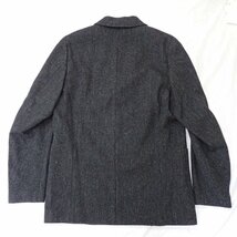 ★visvim/ビズビム HOPILAND BLAZER HERRINGBONE テーラードジャケット 2/メンズM相当/ダークグレー/リネン混ウール/付属品あり&1248701508_画像2