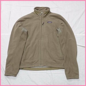 ★Patagonia/パタゴニア レギュレーター R4 フリースジャケット M/メンズM～L相当/グレージュ系/スタンドカラー/36151&1580600062