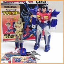 ★当時物 TAKARA/タカラ トランスフォーマー サイバトロン C-201 プリテンダー メタルホーク 変形ロボット/付属品多数/おもちゃ&1254100007_画像1