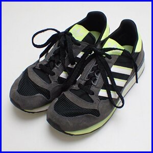 ★adidas/アディダス ZX500 ローカットスニーカー レディース23.5cm/ダークグレー×ブラック/FW2815&1932000135